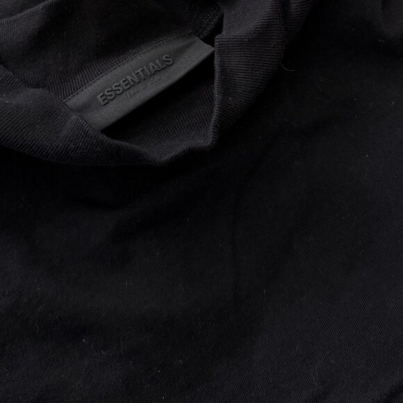 FEAR OF GOD - ESSENTIALS Mock Tee - LARGE ( and I mean large! ) - Black - Picture 6 of 7